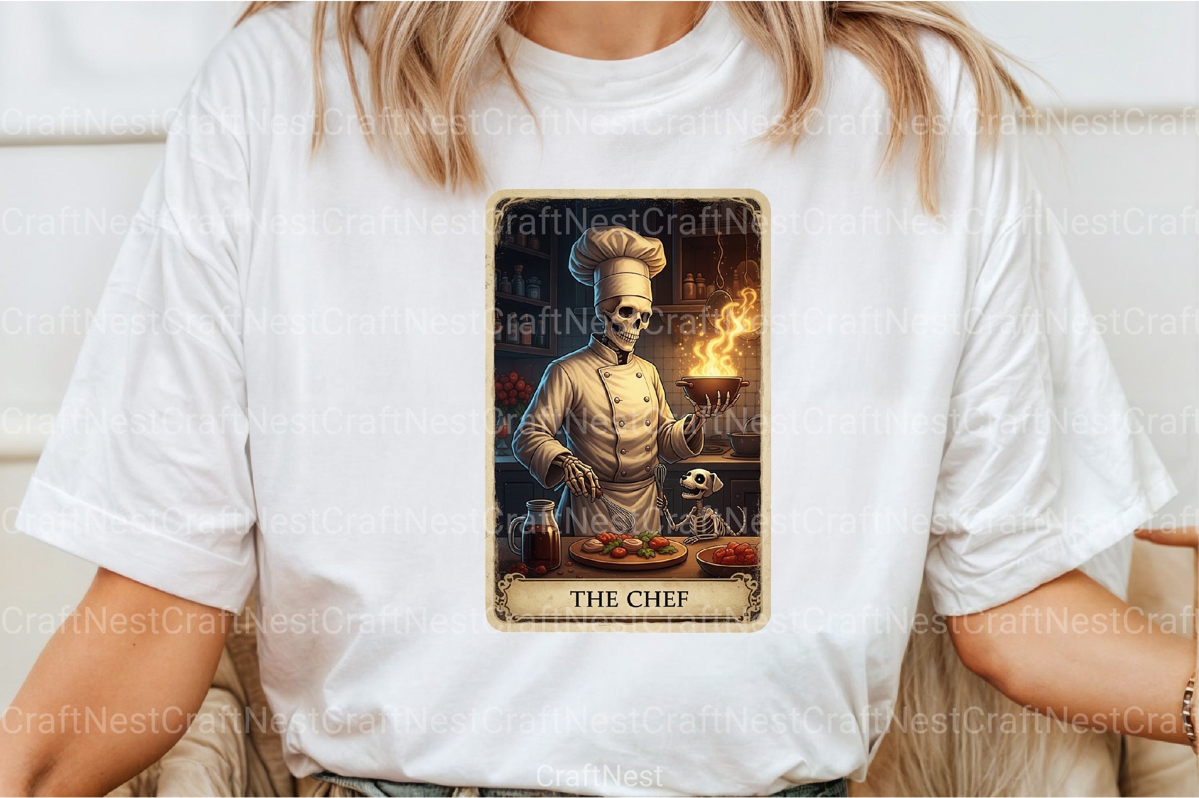 Chef Halloween Tarot Card Clipart Bundle - CraftNest - Digital Crafting and Art