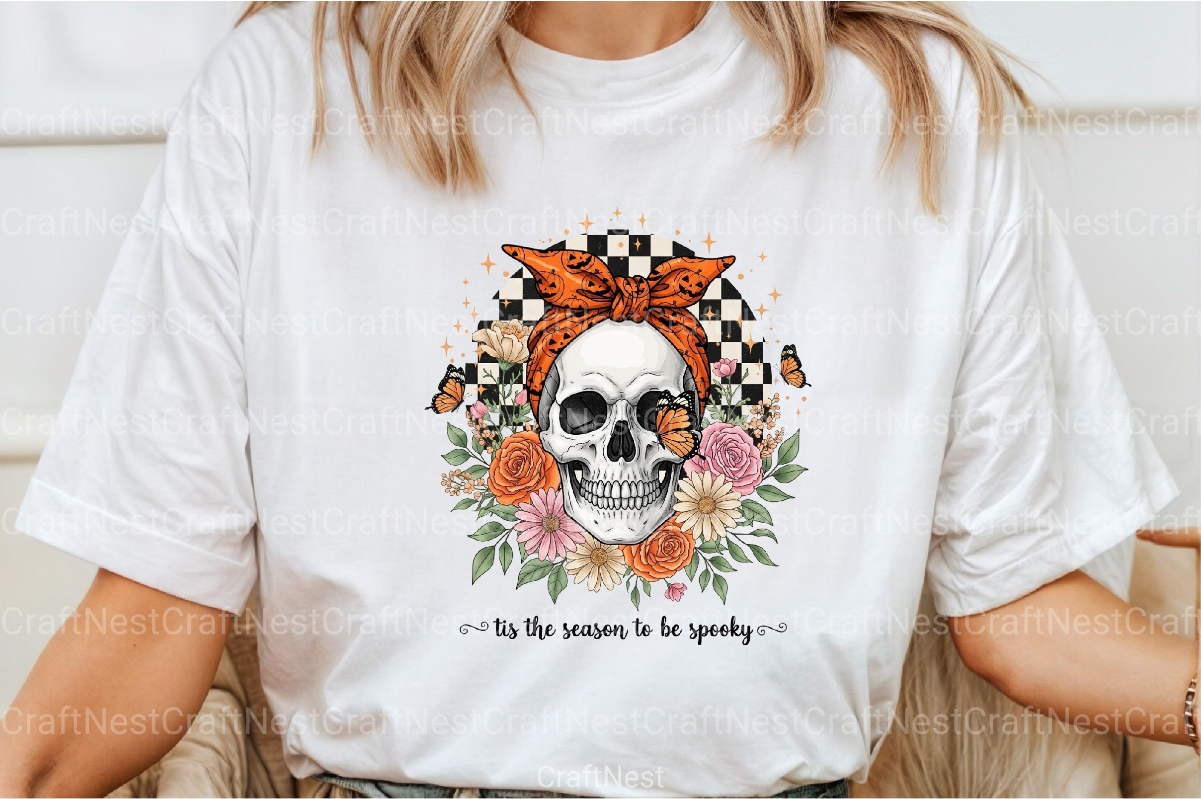 Halloween Skeleton Head Clipart Bundle - CraftNest - Digital Crafting and Art