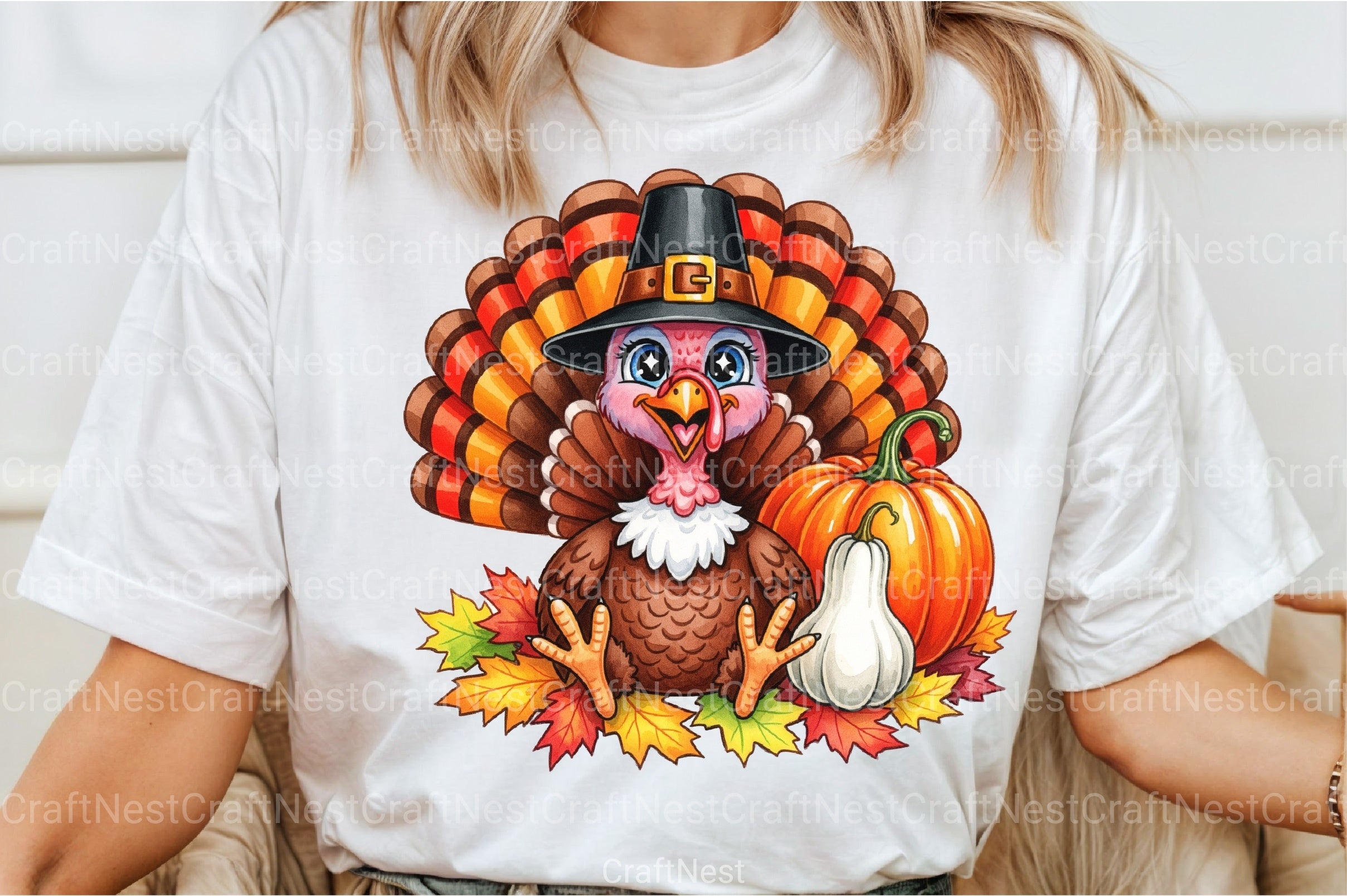 Thanksgiving Turkey Clipart Bundle - CraftNest - Digital Crafting and Art