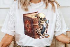 Funny Skeleton Peeking Clipart Bundle 3 - CraftNest - Digital Crafting and Art