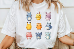 Kawaii Animal Clipart Bundle - CraftNest - Digital Crafting and Art