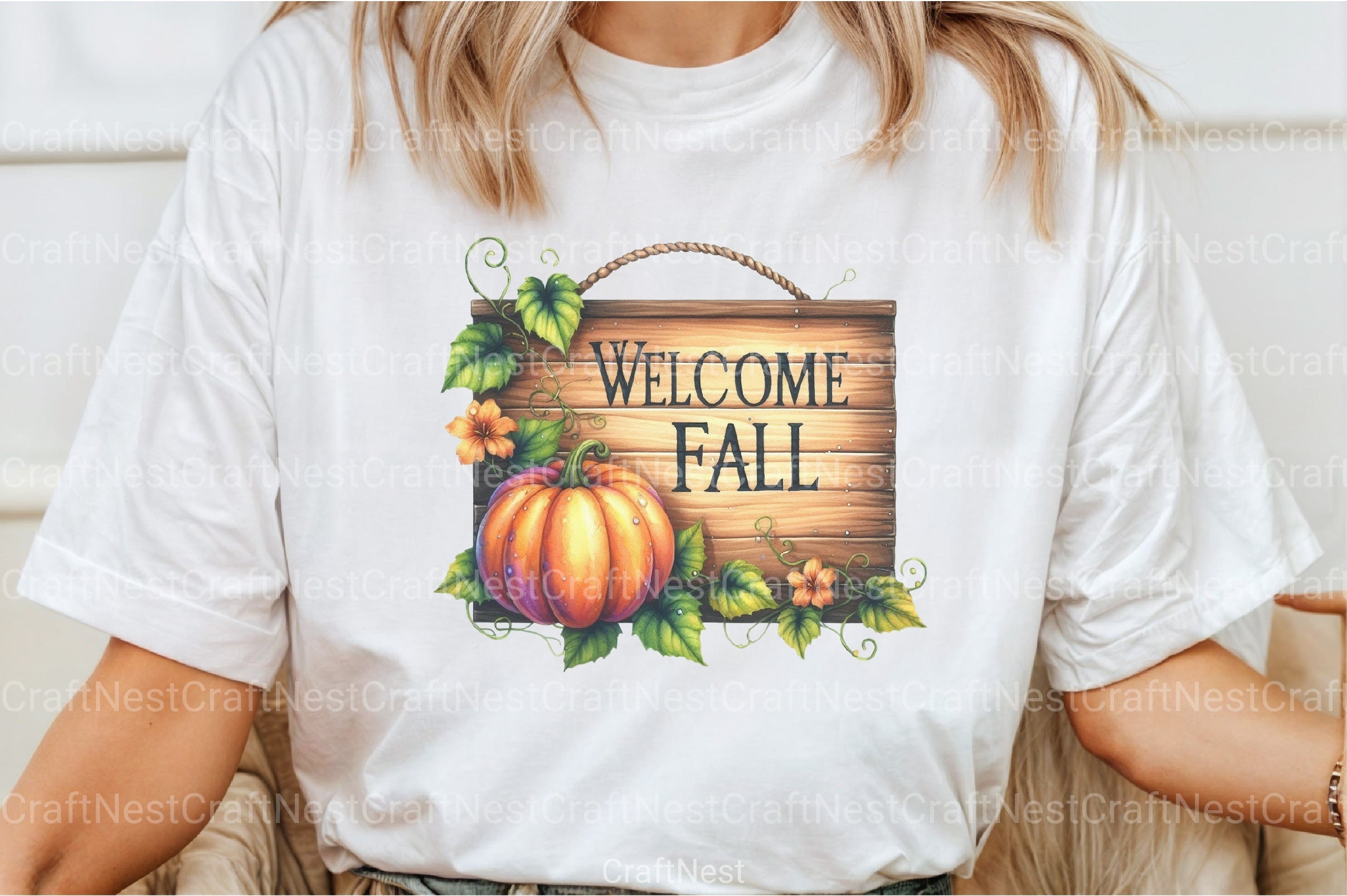 Welcome Fall Clipart Bundle 2 - CraftNest - Digital Crafting and Art