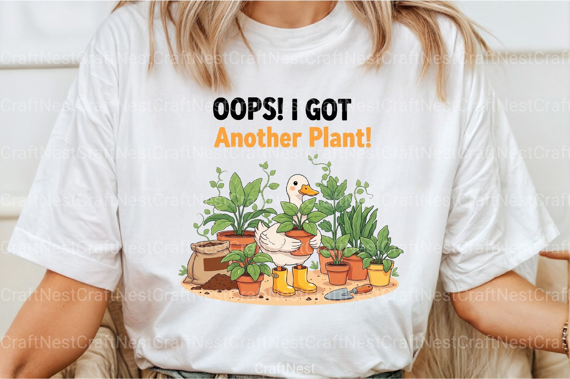 Oops I Got Another Plant Goose Clipart Bundle - CraftNest - Digital Crafting and Art