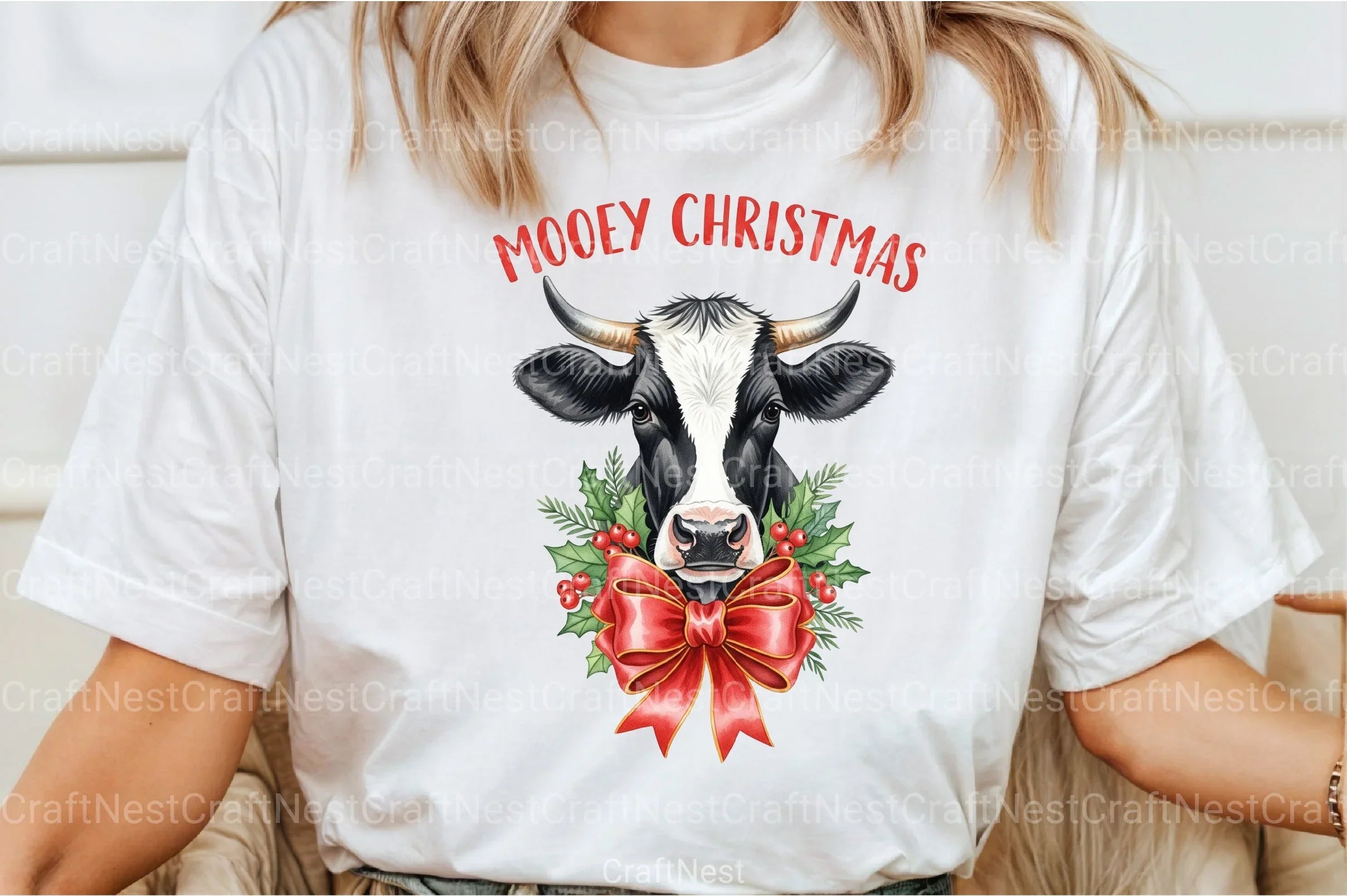 Mooey Christmas Clipart Bundle 88 - CraftNest - Digital Crafting and Art