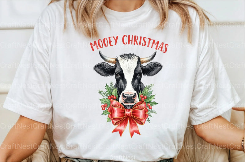 Mooey Christmas Clipart Bundle 88 - CraftNest - Digital Crafting and Art