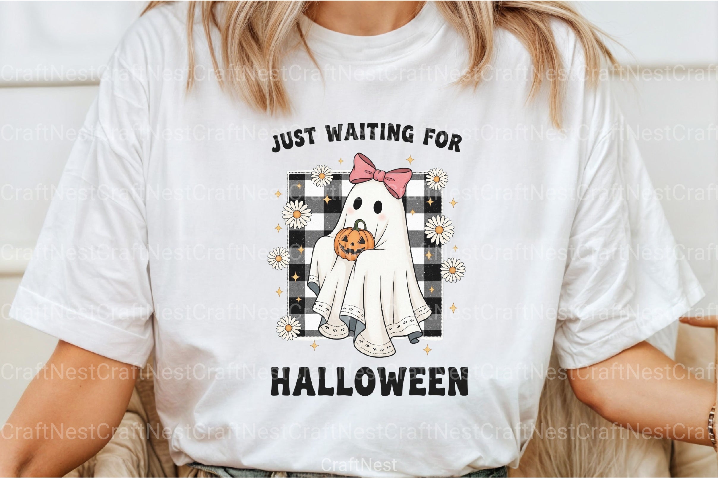 Cute Lace Ghost Boo Clipart Bundle - CraftNest - Digital Crafting and Art