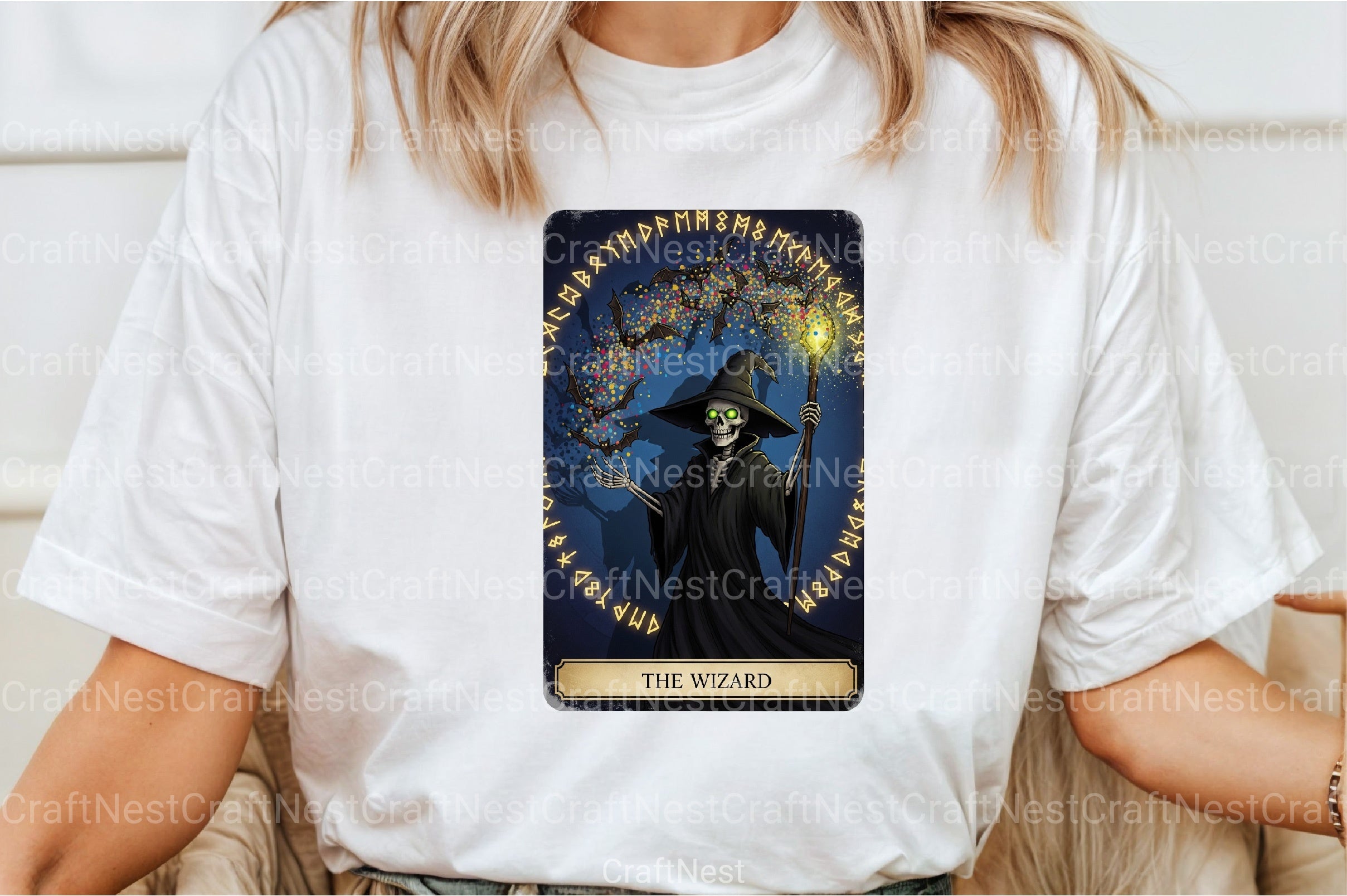 Wizard Halloween Tarot Card Clipart Bundle - CraftNest - Digital Crafting and Art