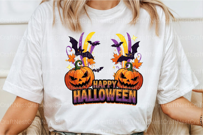 Happy Halloween PNG Clipart Bundle - CraftNest - Digital Crafting and Art