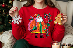 Retro Funny Christmas Santa Clipart Bundle - CraftNest - Digital Crafting and Art