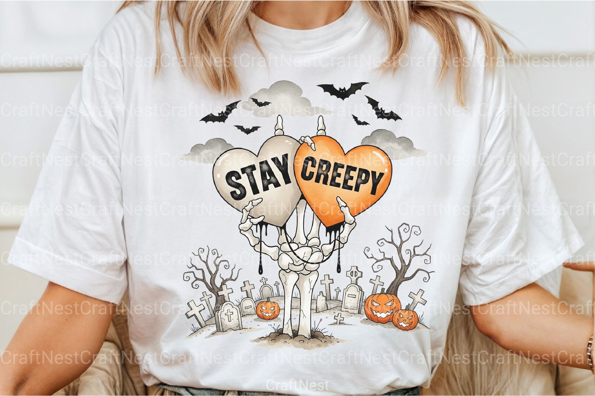 Stay Creepy Halloween Clipart Bundle - CraftNest - Digital Crafting and Art
