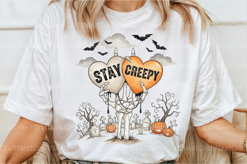 Stay Creepy Halloween Clipart Bundle - CraftNest - Digital Crafting and Art