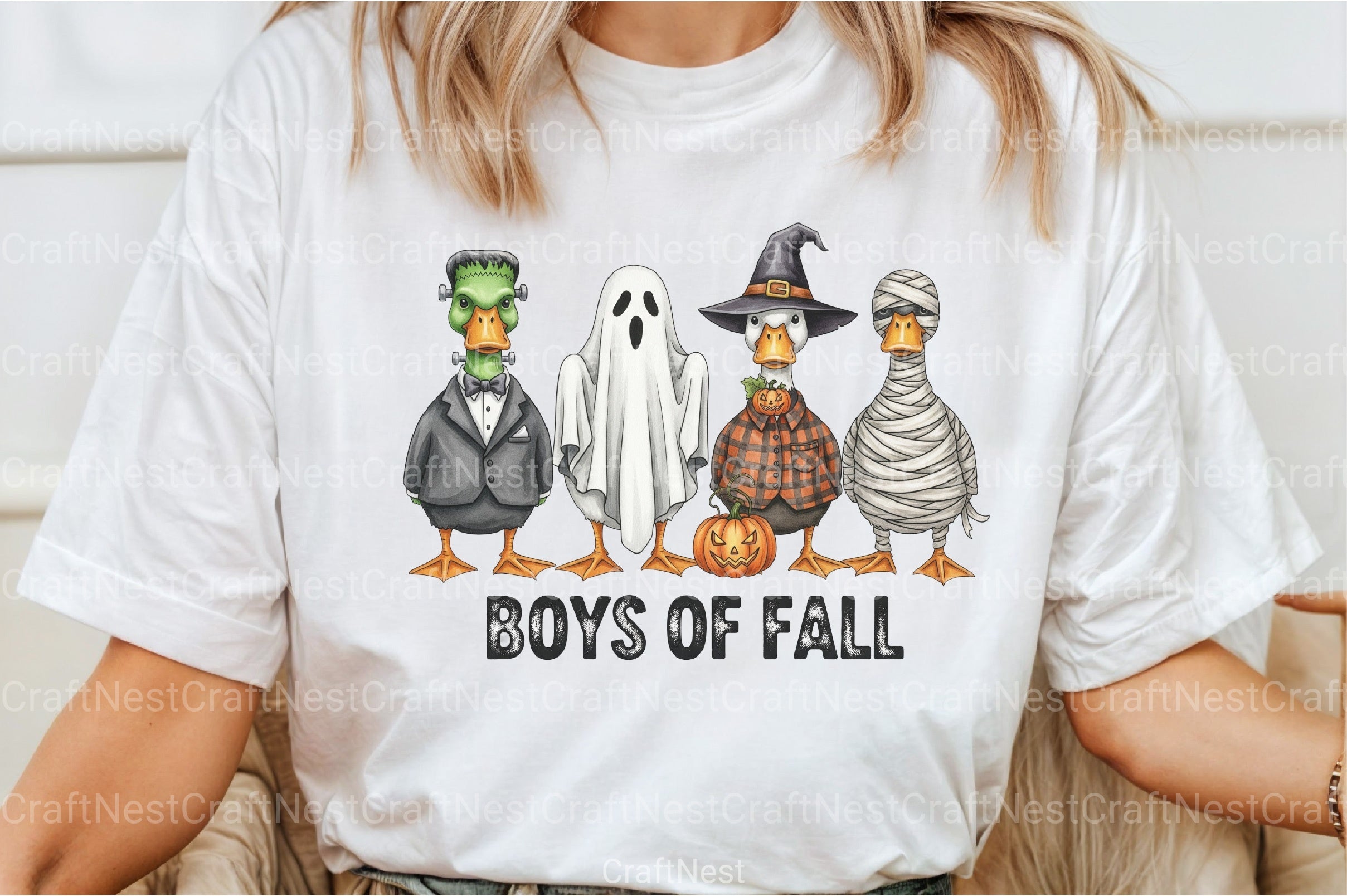 Boys of Fall Halloween Clipart Bundle - CraftNest - Digital Crafting and Art
