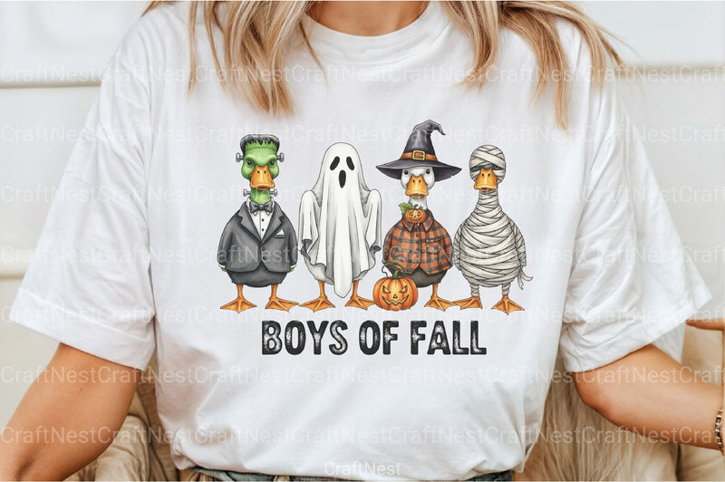 Boys of Fall Halloween Clipart Bundle - CraftNest - Digital Crafting and Art