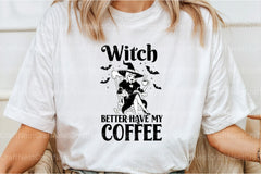 Halloween Witch Coffee Clipart Bundle - CraftNest - Digital Crafting and Art