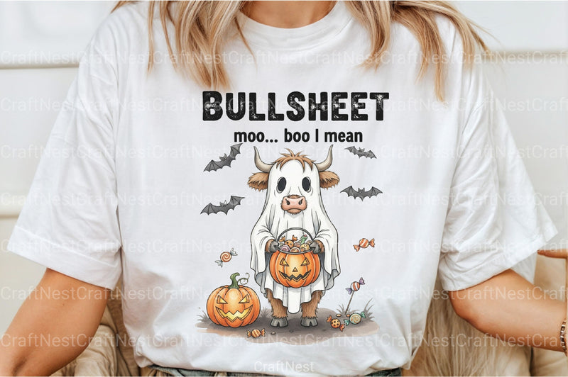 Funny Cow Halloween Clipart Bundle - CraftNest - Digital Crafting and Art