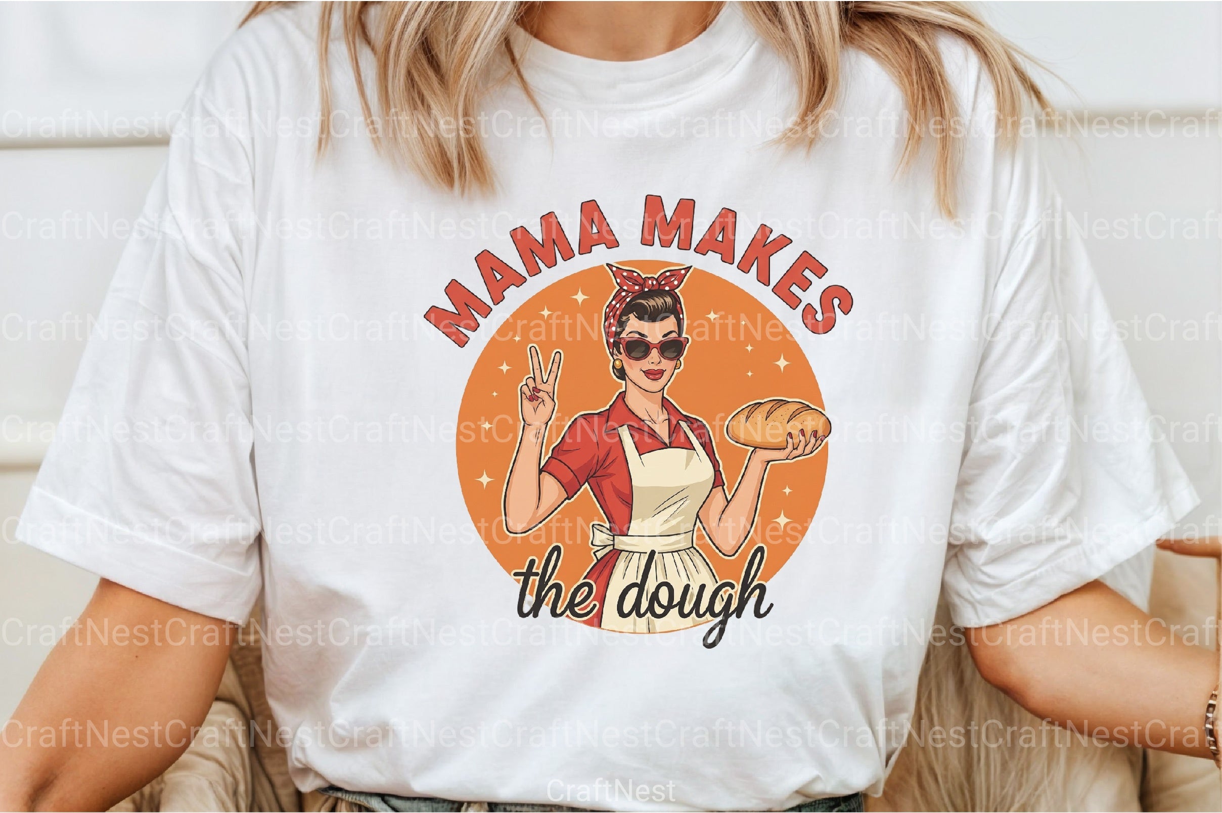 Funny Sourdough Mama Clipart Bundle - CraftNest - Digital Crafting and Art