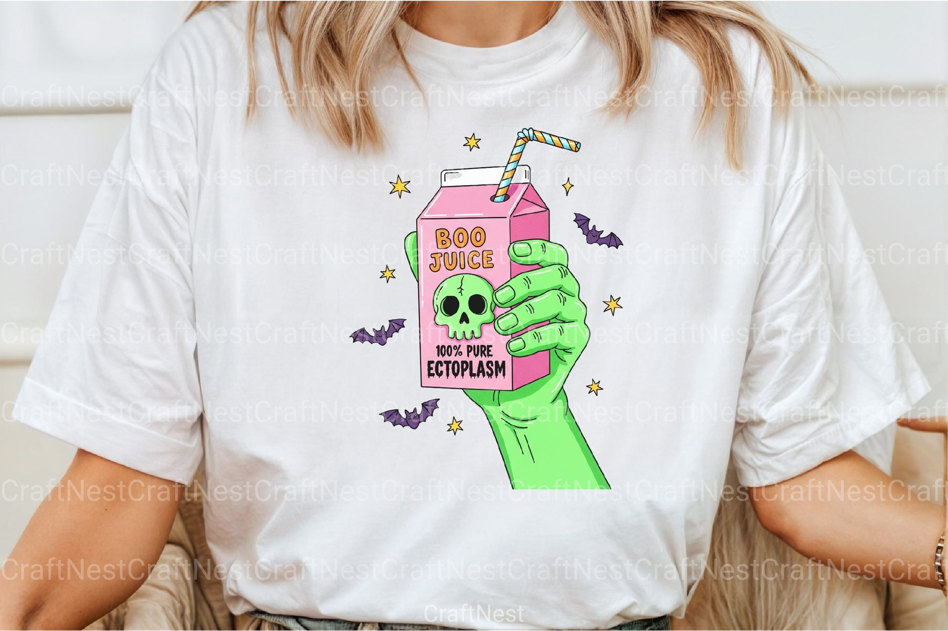 Boo Juice Halloween Funny Ghost Clipart Bundle - CraftNest - Digital Crafting and Art