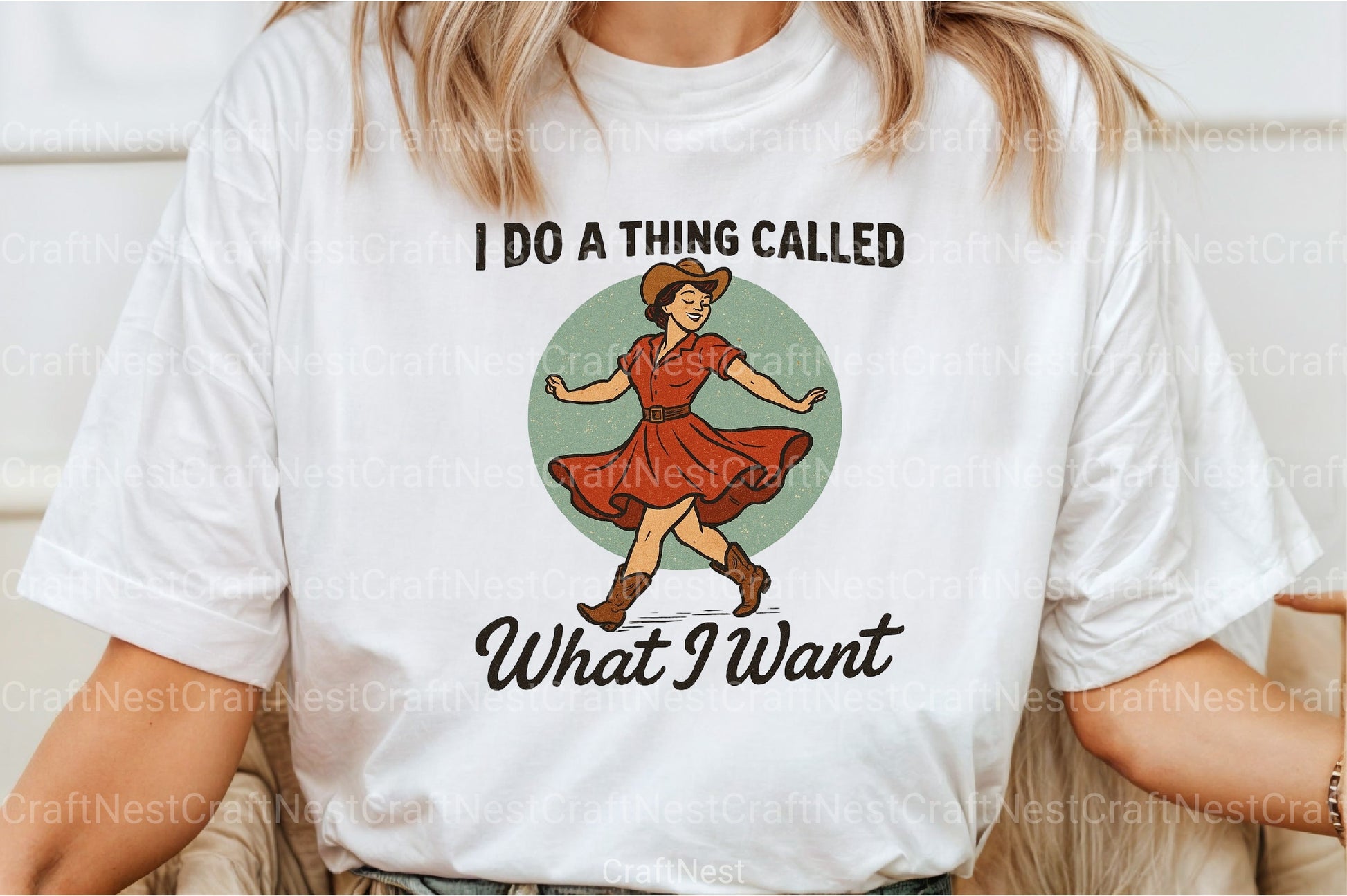 Western Girl Clipart Bundle: Do What You Want - CraftNest - Digital Crafting and Art