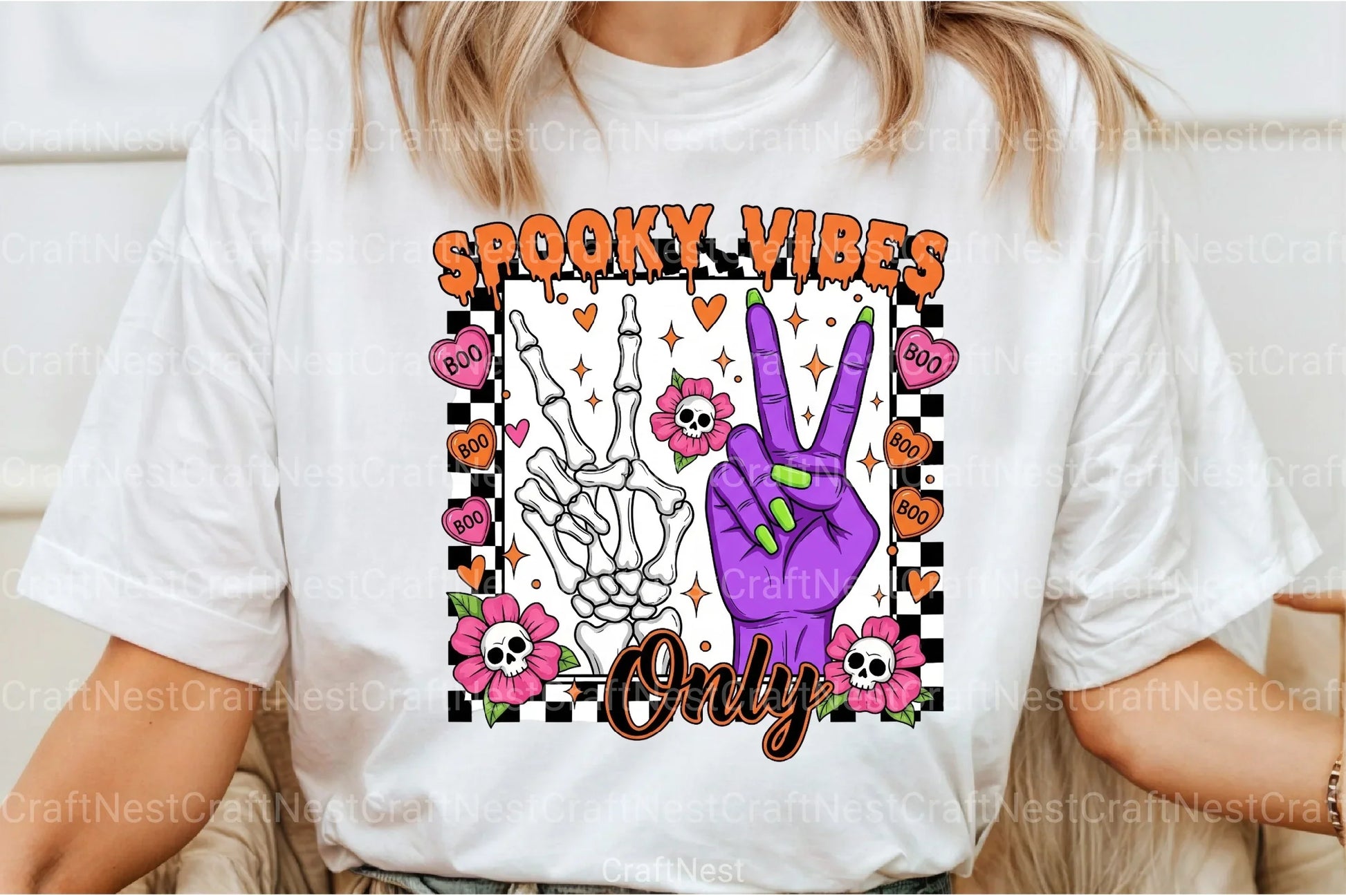 Retro Halloween Spooky Clipart Bundle - CraftNest - Digital Crafting and Art
