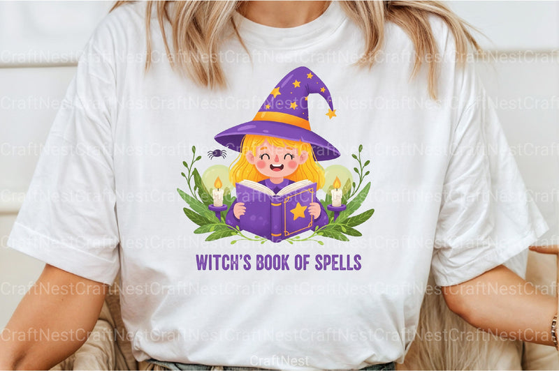 Witch's Spells Halloween Clipart Bundle - CraftNest - Digital Crafting and Art