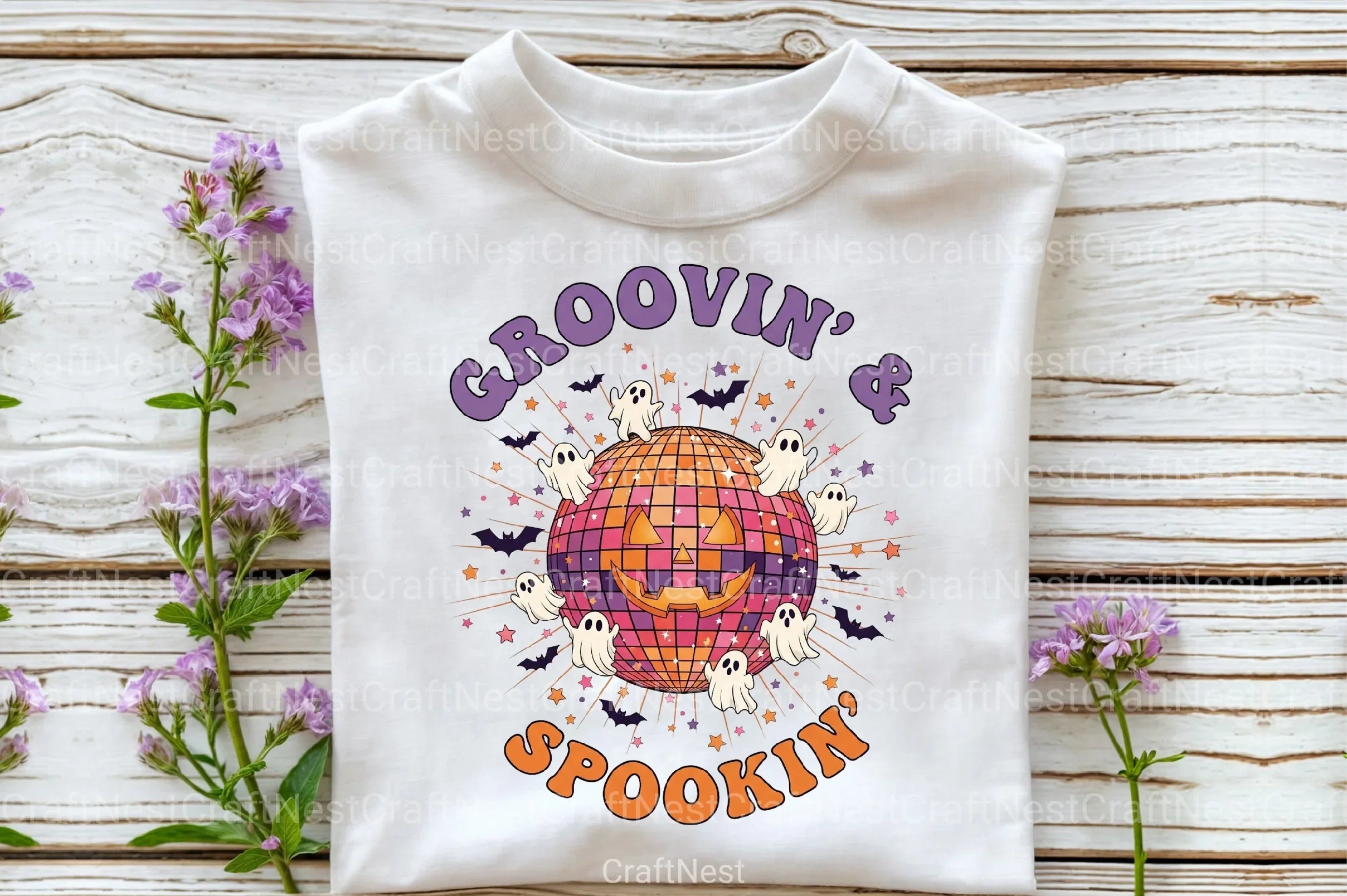 Halloween Groovy Clipart Bundle - CraftNest - Digital Crafting and Art
