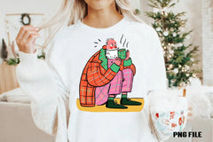Retro Funny Christmas Santa Clipart Bundle - CraftNest - Digital Crafting and Art