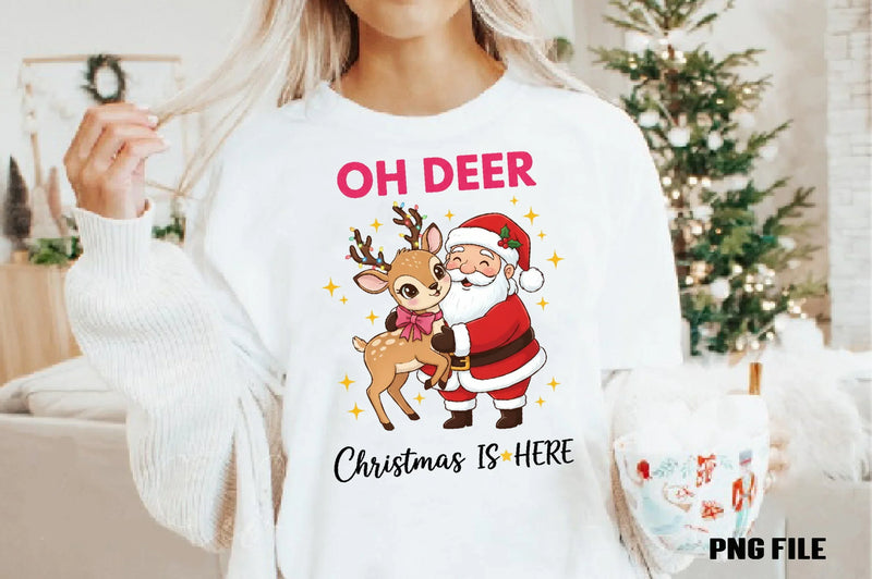 Oh Deer Christmas Clipart Bundle - CraftNest - Digital Crafting and Art