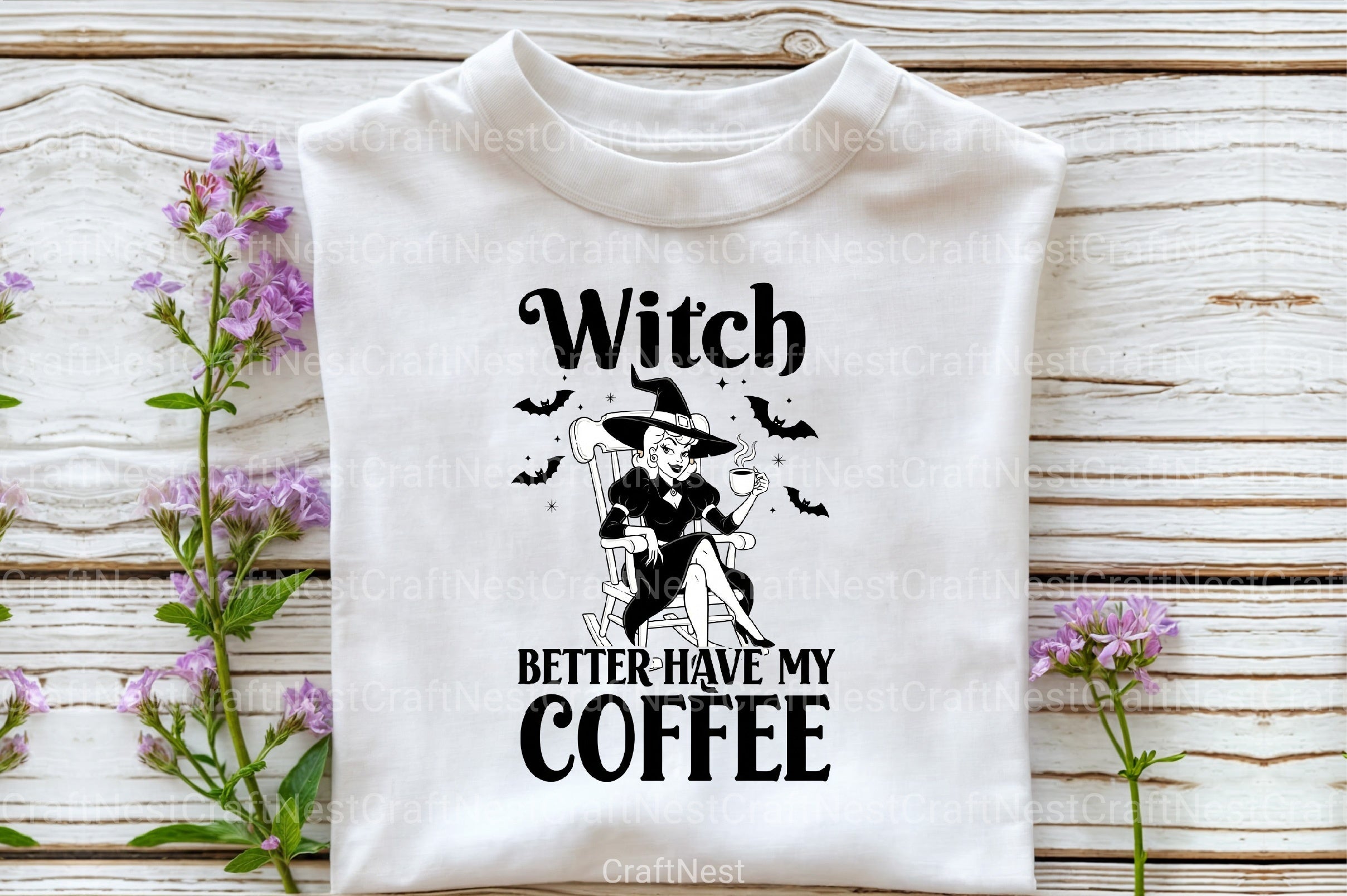 Halloween Witch Coffee Clipart Bundle - CraftNest - Digital Crafting and Art