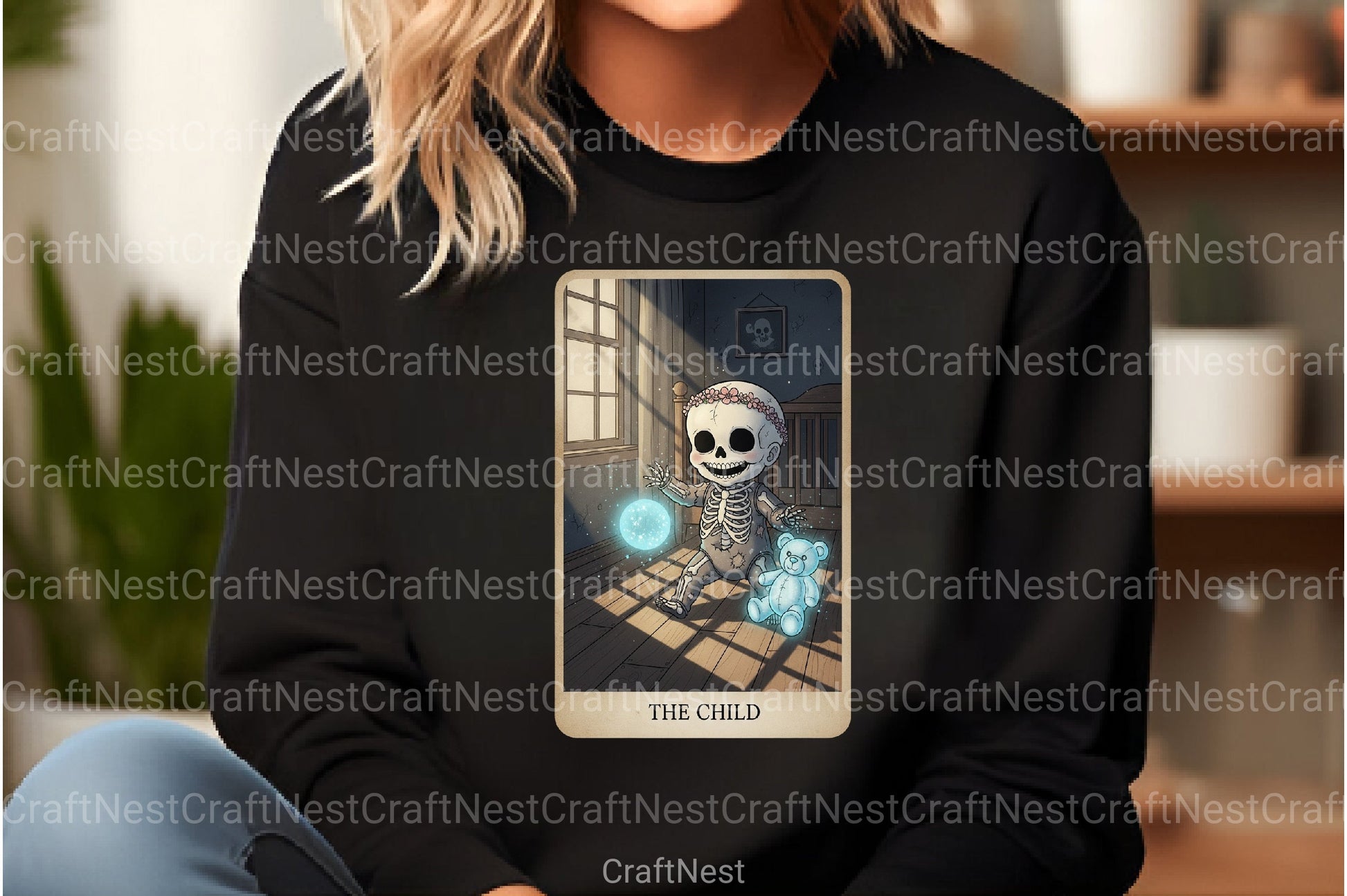 Child Halloween Tarot Card Clipart Bundle - CraftNest - Digital Crafting and Art