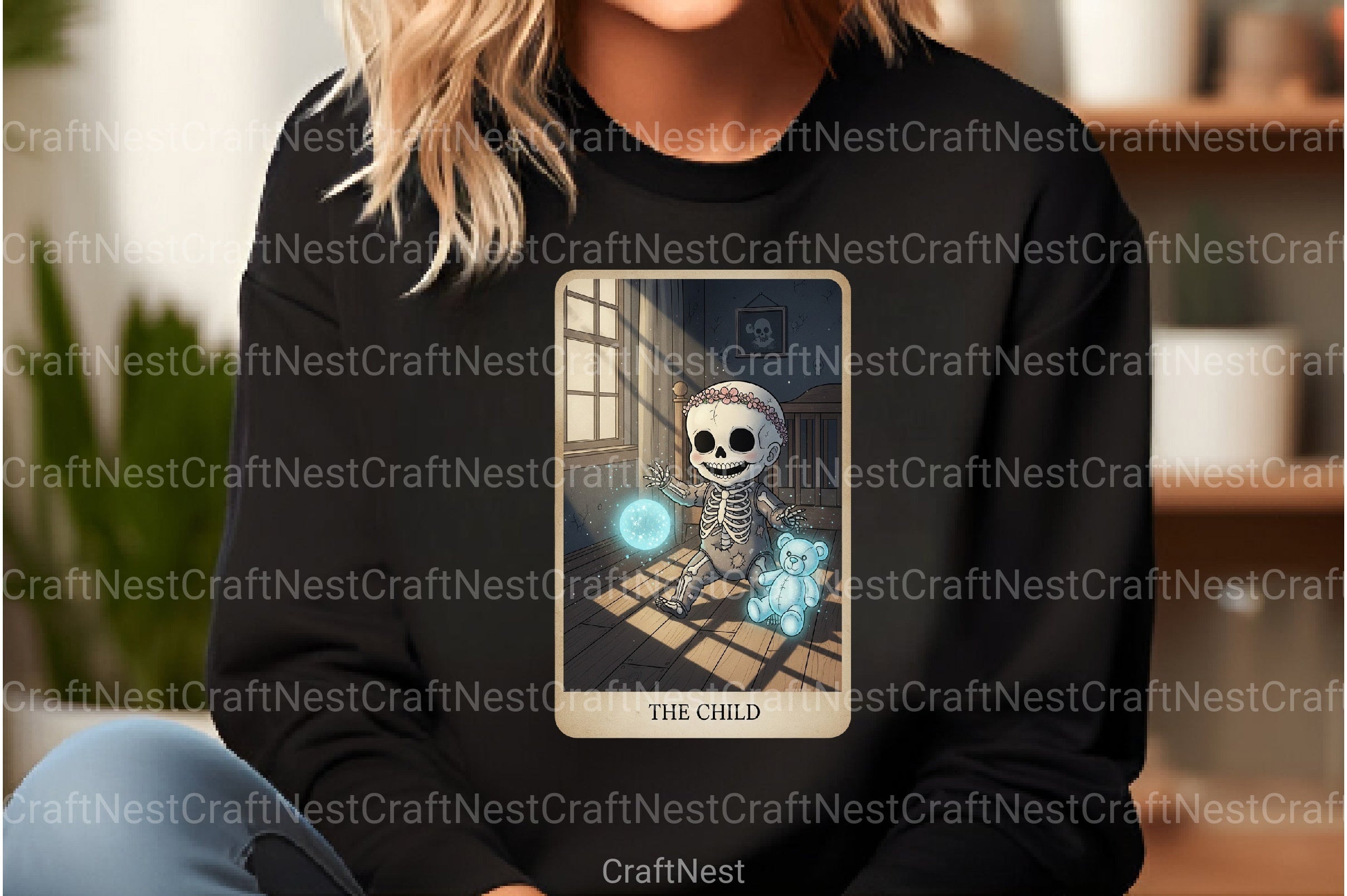 Child Halloween Tarot Card Clipart Bundle - CraftNest - Digital Crafting and Art