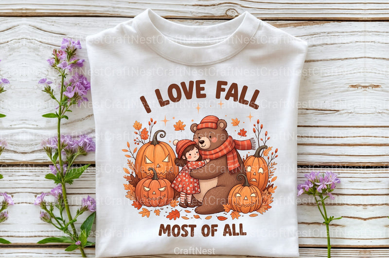 I Love Fall Most of All Clipart Bundle 99 - CraftNest - Digital Crafting and Art