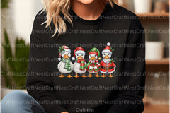 Christmas Chickens Clipart Bundle 2 - CraftNest - Digital Crafting and Art