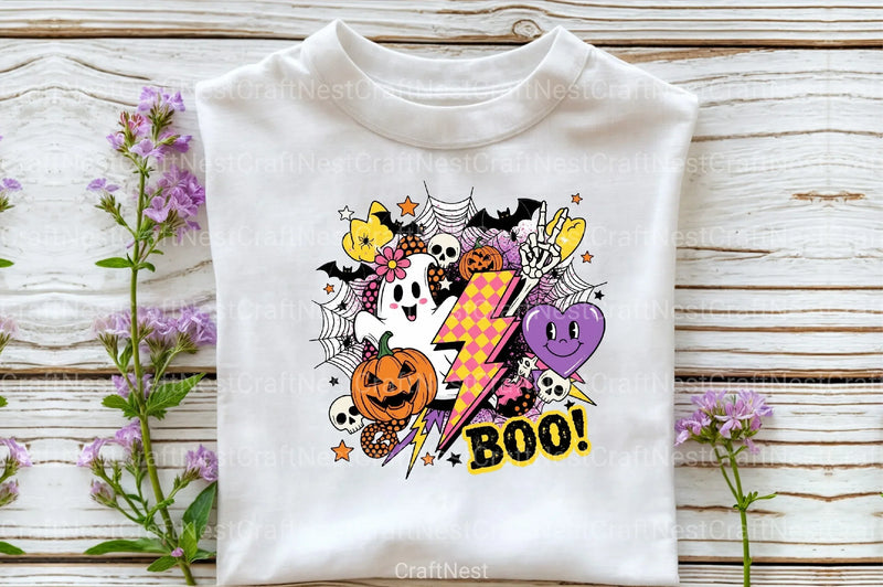 Retro Halloween Clipart Bundle 3 - CraftNest - Digital Crafting and Art