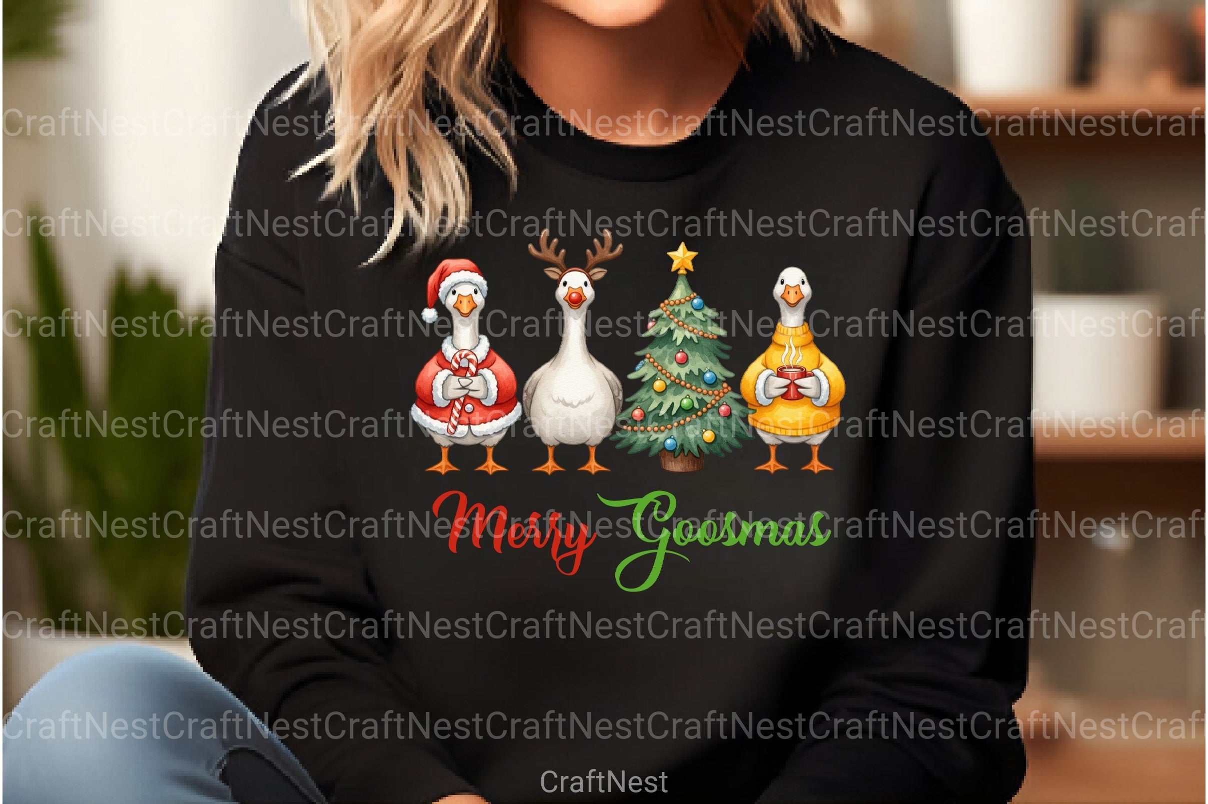 Funny Christmas Clipart Bundle 4 - CraftNest - Digital Crafting and Art