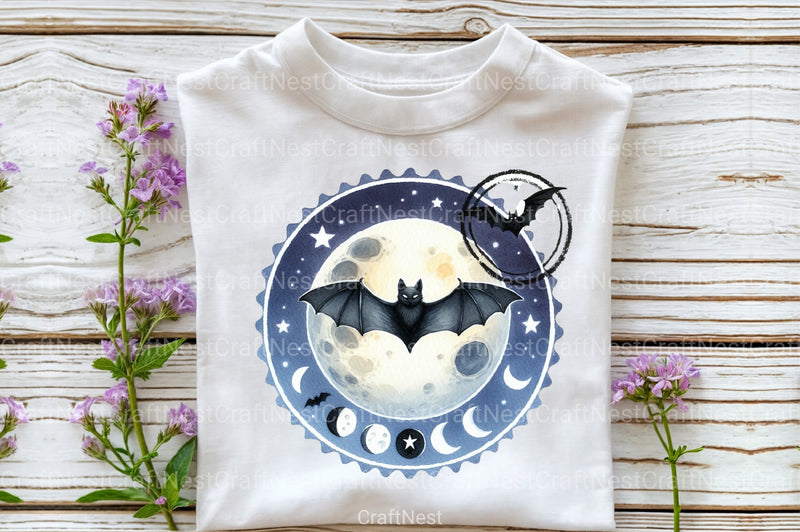 Halloween Stamp Clipart Bundle 33 - CraftNest - Digital Crafting and Art