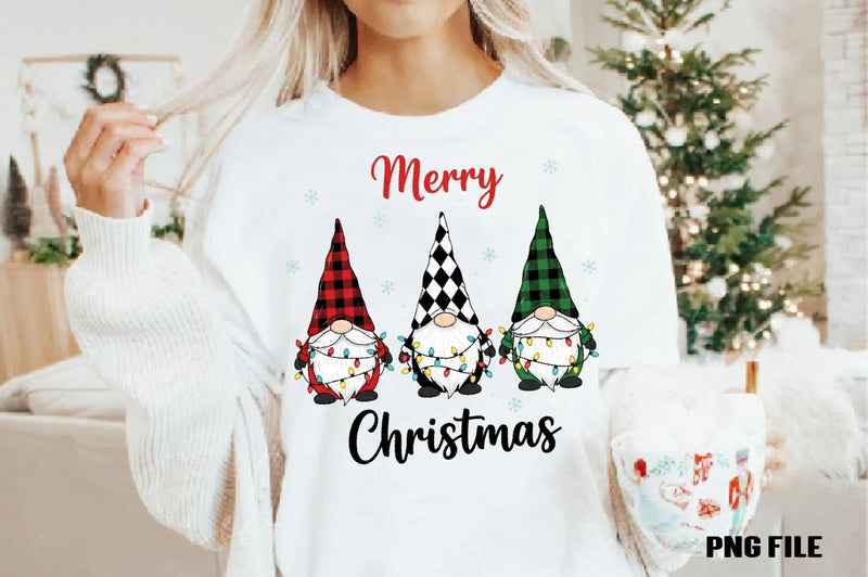 Merry Christmas Gnomes Clipart Bundle - CraftNest - Digital Crafting and Art
