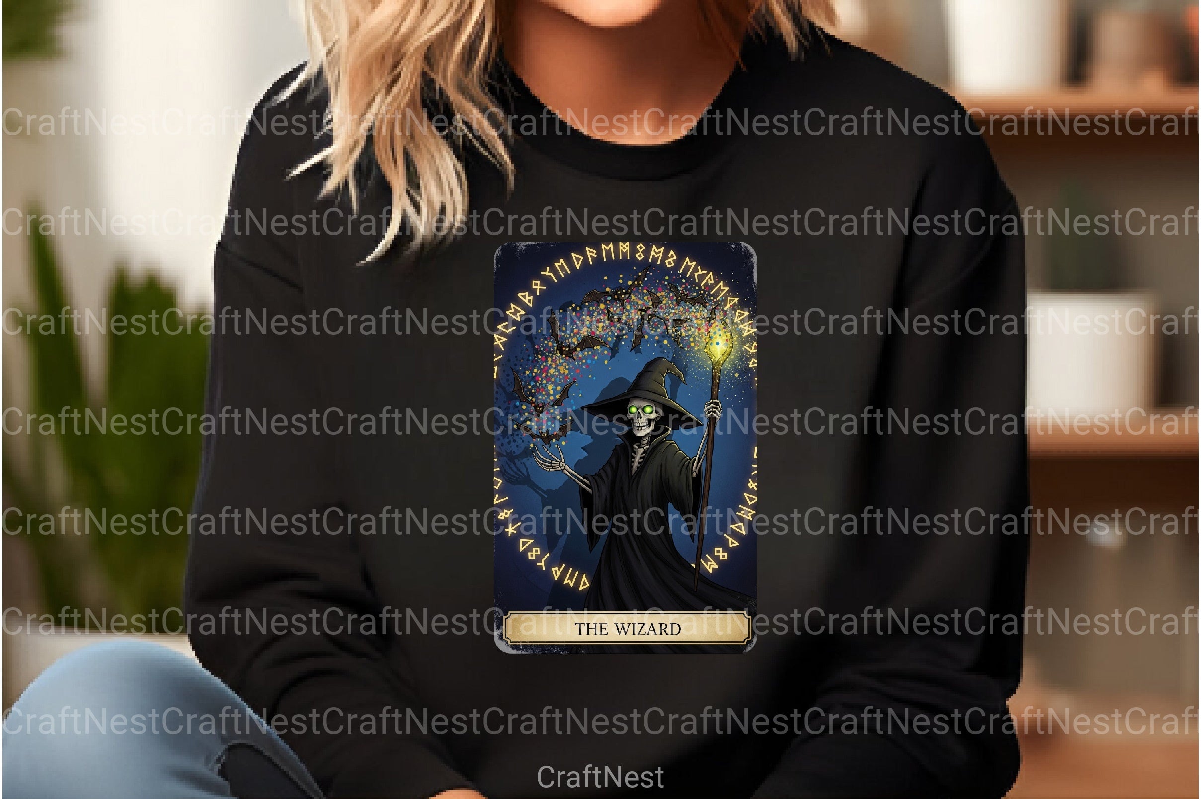 Wizard Halloween Tarot Card Clipart Bundle - CraftNest - Digital Crafting and Art