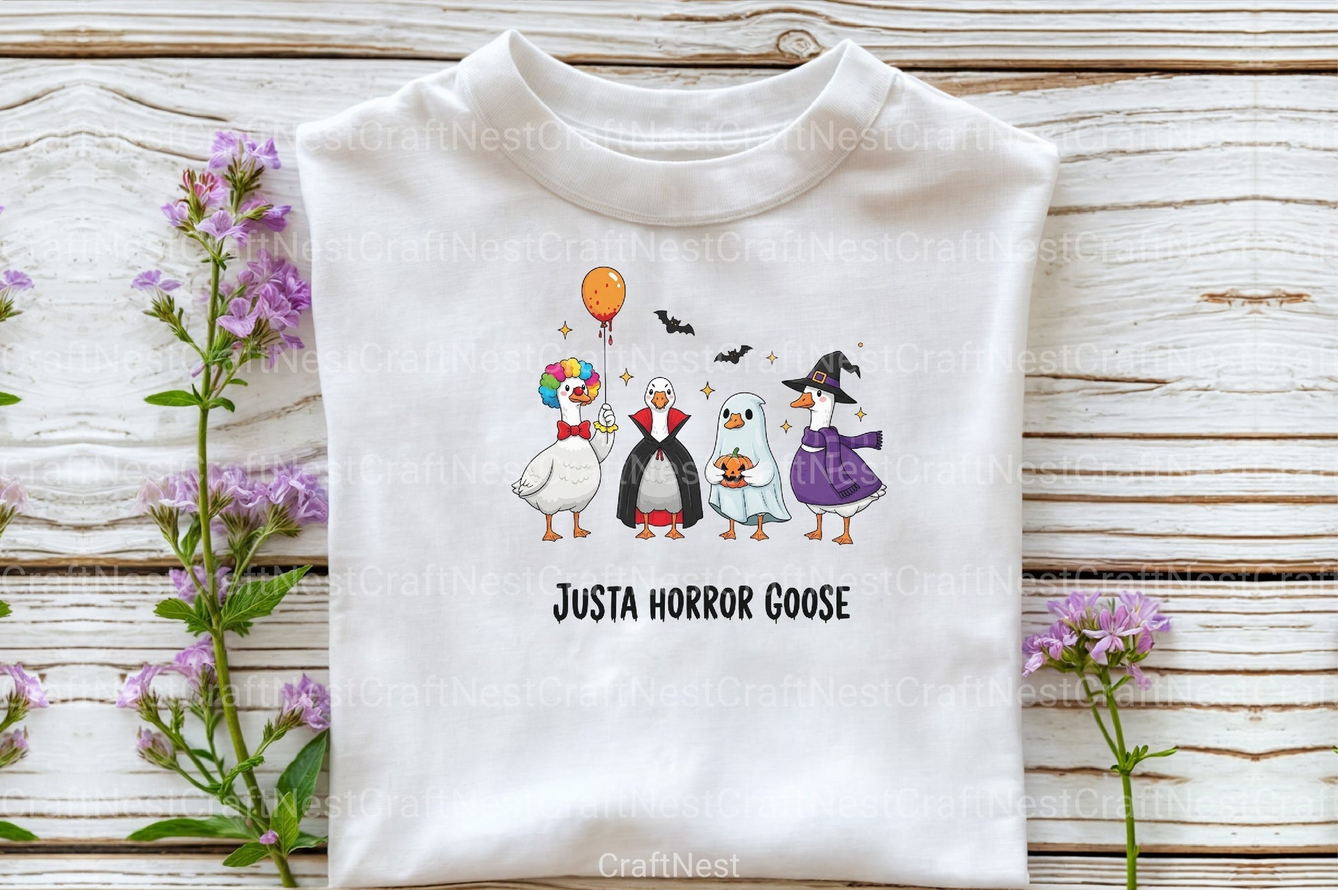 Funny Halloween Horror Goose Clipart Bundle - CraftNest - Digital Crafting and Art