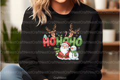 Funny Christmas Santa Reindeer Clipart Bundle 1 - CraftNest - Digital Crafting and Art