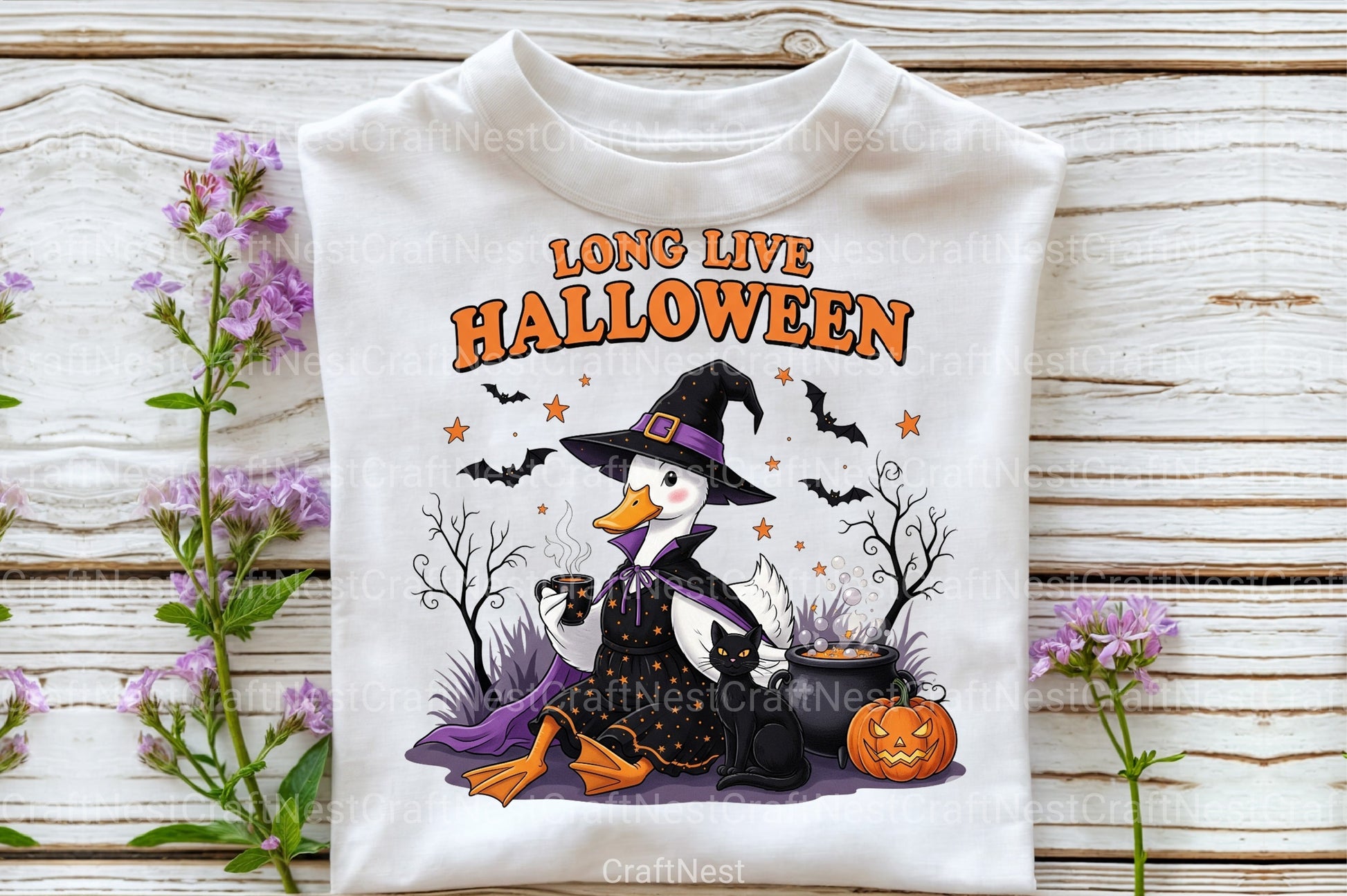 Halloween Goose Witch Clipart Bundle - CraftNest - Digital Crafting and Art