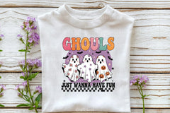 Retro Halloween Ghouls Clipart Bundle - CraftNest - Digital Crafting and Art