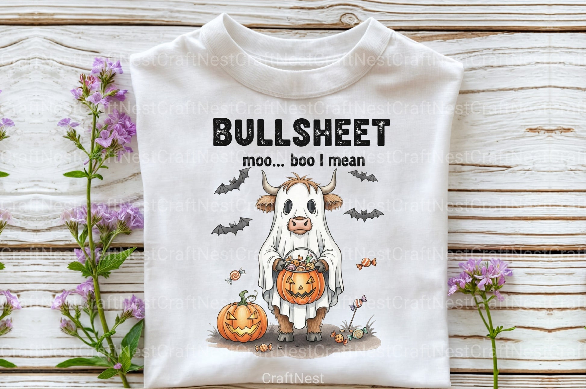 Funny Cow Halloween Clipart Bundle - CraftNest - Digital Crafting and Art