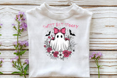 Vintage Ghost Boho Flowers Halloween Clipart Bundle - CraftNest - Digital Crafting and Art