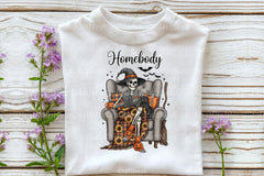 Homebody Skeleton Messy Clipart Bundle - CraftNest - Digital Crafting and Art