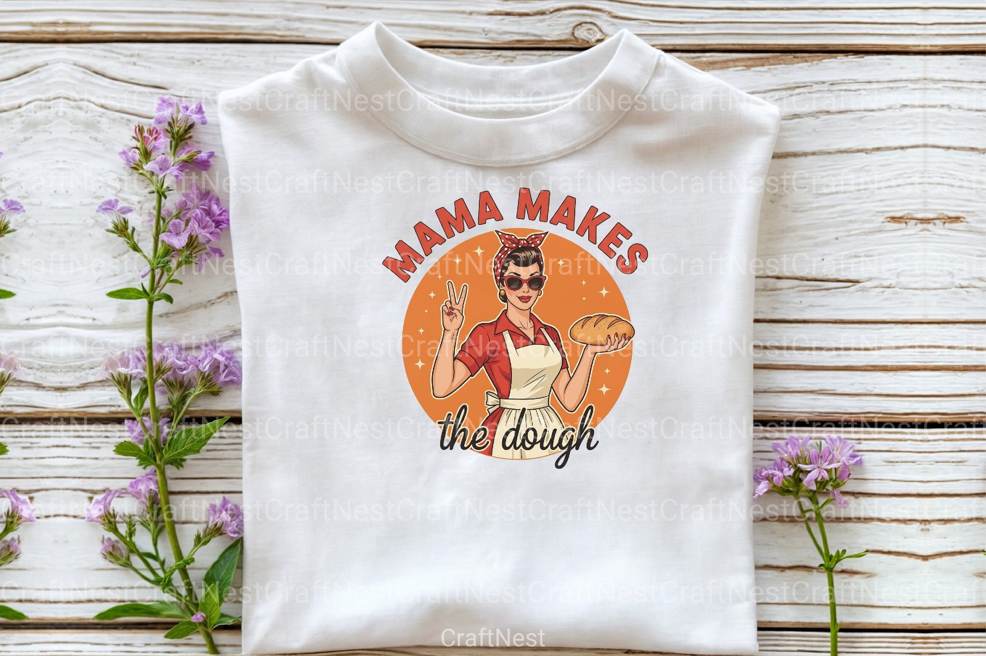 Funny Sourdough Mama Clipart Bundle - CraftNest - Digital Crafting and Art