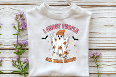 Retro Halloween Ghost Clipart Bundle 24 - CraftNest - Digital Crafting and Art