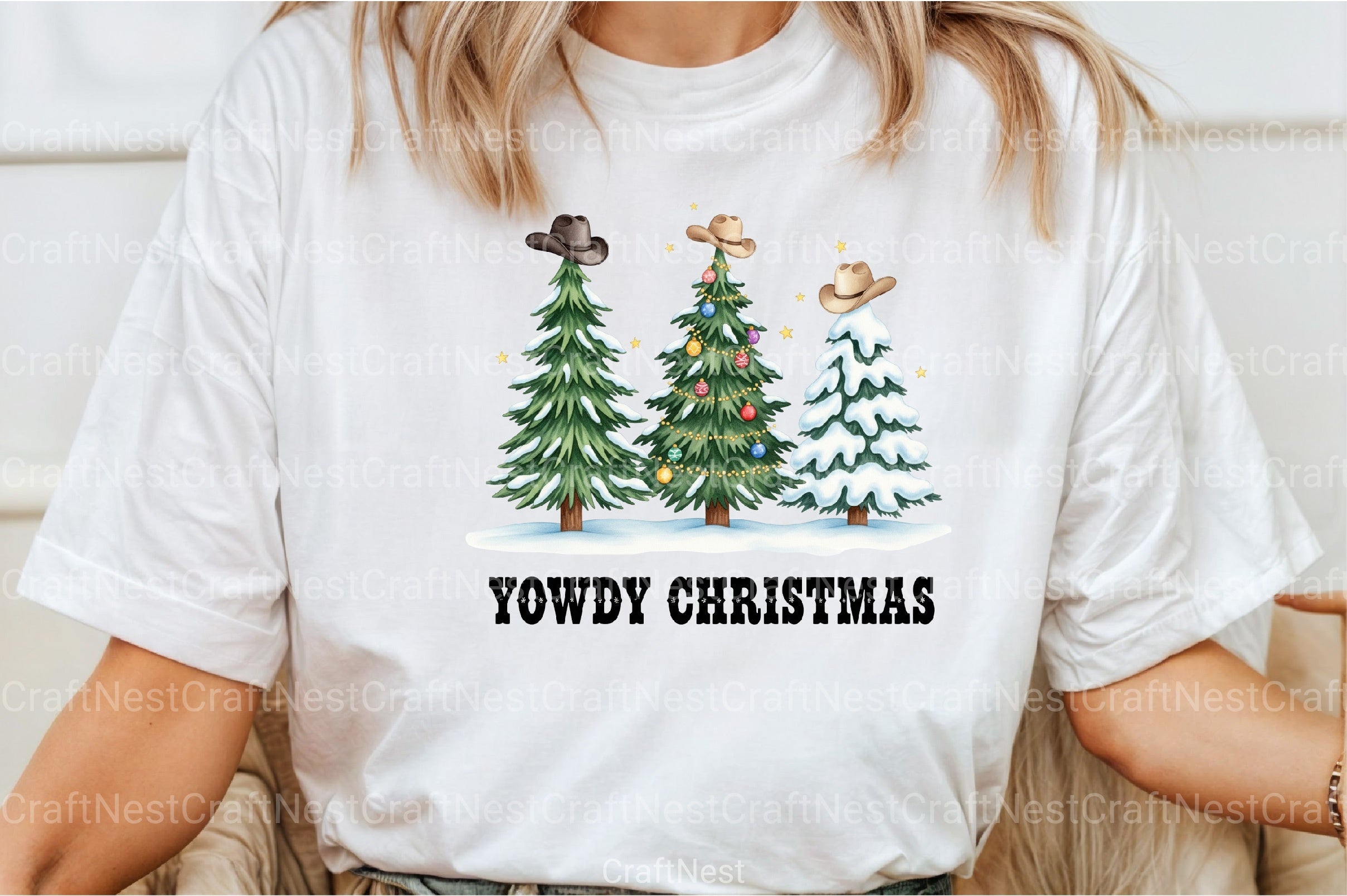 Western Christmas Country Clipart Bundle 4 - CraftNest - Digital Crafting and Art