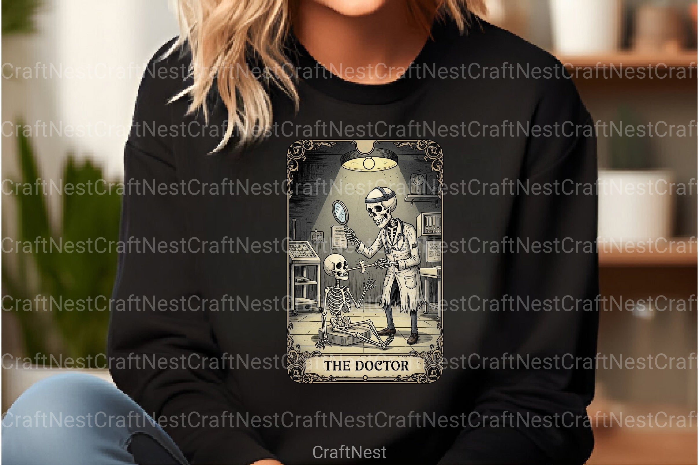 Doctor Halloween Tarot Card Clipart Bundle - CraftNest - Digital Crafting and Art