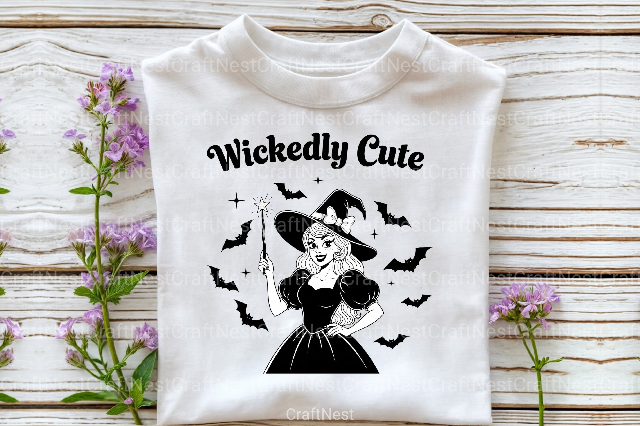 Vintage Halloween Witch Clipart Bundle - Wickedly Cute Designs - CraftNest - Digital Crafting and Art