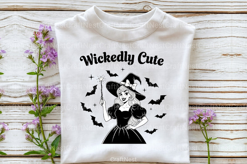 Vintage Halloween Witch Clipart Bundle - Wickedly Cute Designs - CraftNest - Digital Crafting and Art